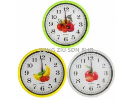 HY8067#ROUND WALL CLOCK 27.5CM